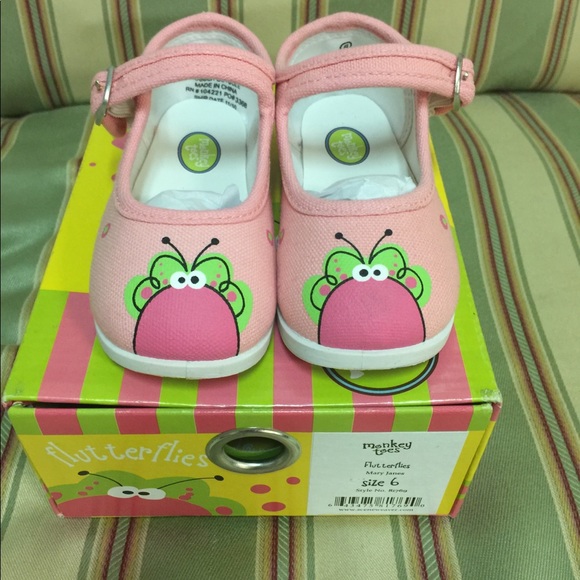Monkey Toes Shoes New Monkey Toes Flutterflies Sneakers Poshmark